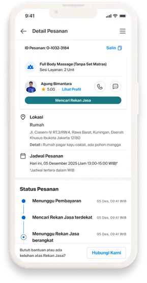 Pantau Proses Layanan