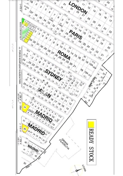 dijual tanah komersial lokasi strategis di golden park - 5