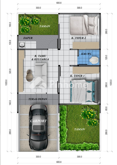Rumah Dijual di Perumahan Stavia Hill, Cianjur, Kab. Cianjur, 1,1 KM, 2-2 KT, LT 60-60m², LB 30-30m²