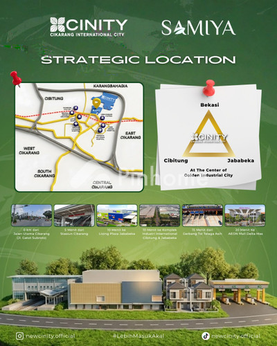 Rumah Dijual di Cikarang Utara, Kab. Bekasi, 2 KM, 3 KT, LT 60m², LB 47m²
