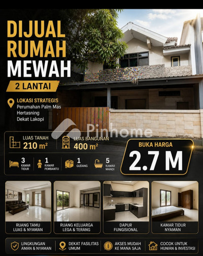 Rumah Dijual di Rappocini, Kota Makassar, 5 KM, 4 KT, LT 210m², LB 400m²