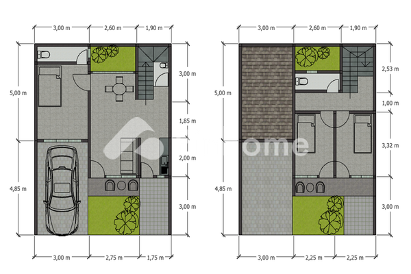 Rumah Dijual di The Agathis, Pancoran Mas, Kota Depok, 2 KM, 3-3 KT, LT 68-68m², LB 75-75m² - 13