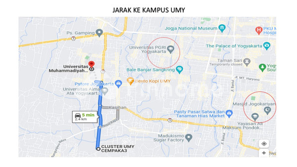 Rumah Dijual di Cluster UMY Cempaka 3, Kasihan, Kab. Bantul, 2 KM, 2-2 KT, LT 97-97m², LB 65-65m² - 4