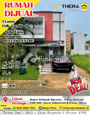 Rumah Dijual di Batam Kota, Kota Batam, 3 KM, 3 KT, LT 129m², LB 120m²
