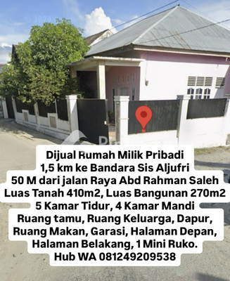 Rumah Dijual di Palu Selatan, Kota Palu, 4 KM, 5 KT, LT 410m², LB 270m²