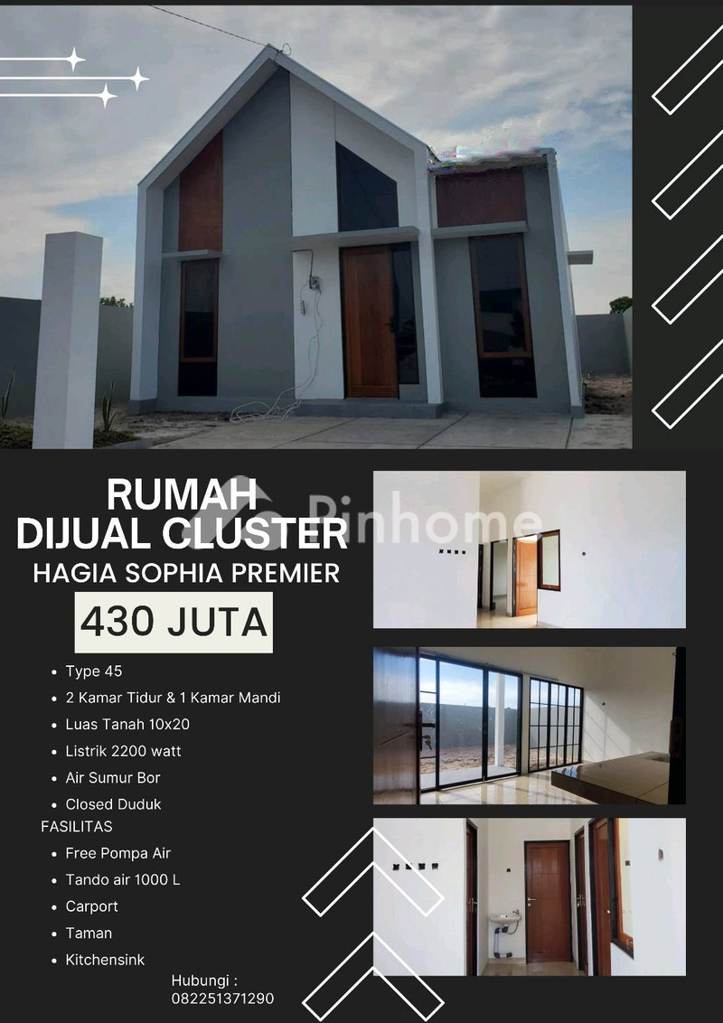 dijual rumah cluster di tengah kota palangka raya di jl rta milono belakang samsat - 1