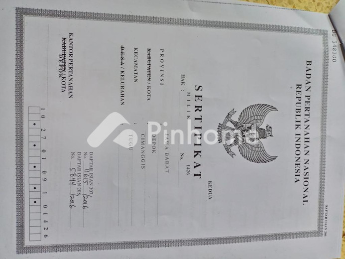dijual tanah residensial didepok di curug cimanggis depok - 3